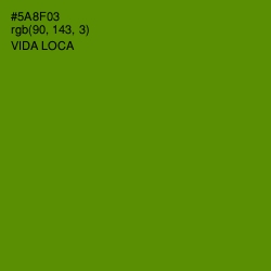 #5A8F03 - Vida Loca Color Image