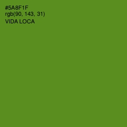 #5A8F1F - Vida Loca Color Image