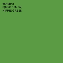 #5A9B43 - Hippie Green Color Image