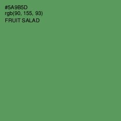 #5A9B5D - Fruit Salad Color Image