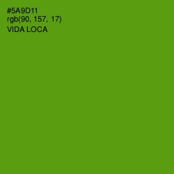 #5A9D11 - Vida Loca Color Image