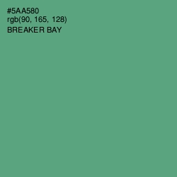 #5AA580 - Breaker Bay Color Image
