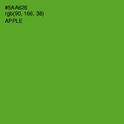 #5AA626 - Apple Color Image