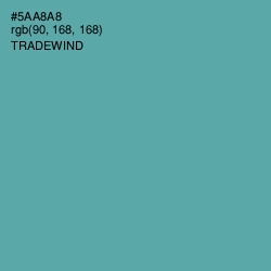 #5AA8A8 - Tradewind Color Image