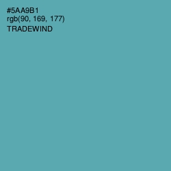 #5AA9B1 - Tradewind Color Image