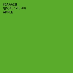 #5AAA2B - Apple Color Image