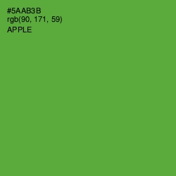#5AAB3B - Apple Color Image