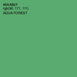 #5AAB6F - Aqua Forest Color Image