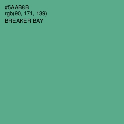 #5AAB8B - Breaker Bay Color Image