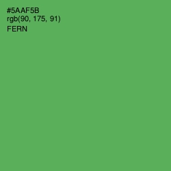 #5AAF5B - Fern Color Image