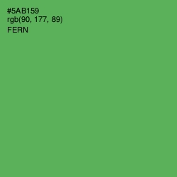 #5AB159 - Fern Color Image