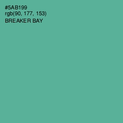 #5AB199 - Breaker Bay Color Image