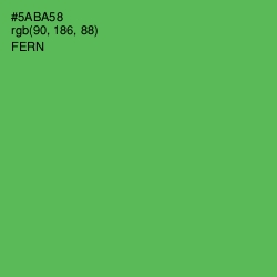 #5ABA58 - Fern Color Image