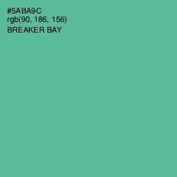 #5ABA9C - Breaker Bay Color Image