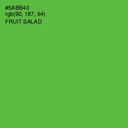 #5ABB40 - Fruit Salad Color Image