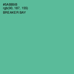 #5ABB9B - Breaker Bay Color Image
