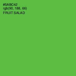 #5ABC42 - Fruit Salad Color Image