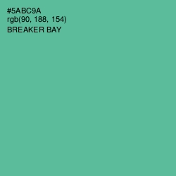 #5ABC9A - Breaker Bay Color Image