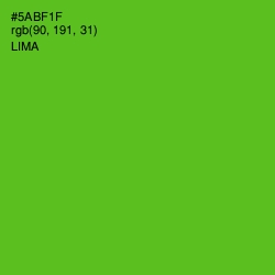 #5ABF1F - Lima Color Image