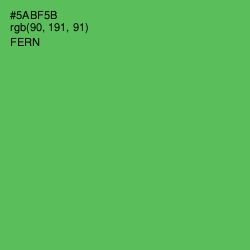 #5ABF5B - Fern Color Image