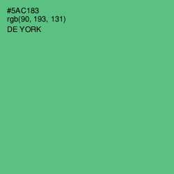 #5AC183 - De York Color Image