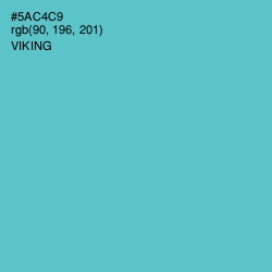 #5AC4C9 - Viking Color Image