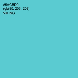 #5ACBD0 - Viking Color Image