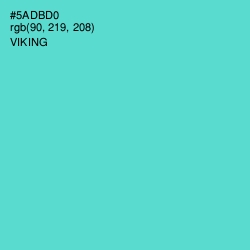 #5ADBD0 - Viking Color Image