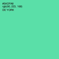 #5ADFA8 - De York Color Image