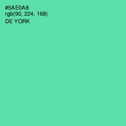 #5AE0A8 - De York Color Image