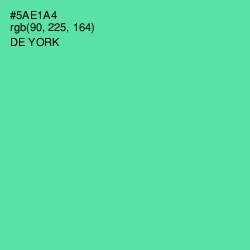 #5AE1A4 - De York Color Image
