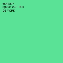 #5AE397 - De York Color Image