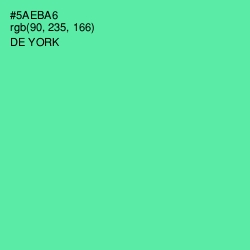 #5AEBA6 - De York Color Image