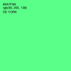 #5AFF8A - De York Color Image