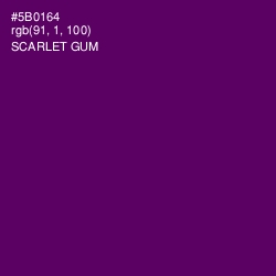 #5B0164 - Scarlet Gum Color Image