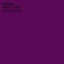 #5B0956 - Clairvoyant Color Image