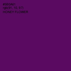 #5B0A61 - Honey Flower Color Image