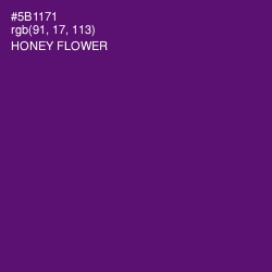 #5B1171 - Honey Flower Color Image