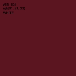 #5B1521 - Bordeaux Color Image