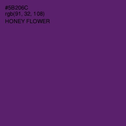 #5B206C - Honey Flower Color Image