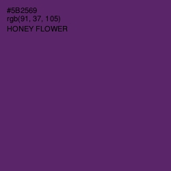 #5B2569 - Honey Flower Color Image