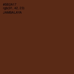 #5B2A17 - Jambalaya Color Image