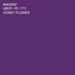 #5B2D6F - Honey Flower Color Image