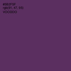 #5B2F5F - Voodoo Color Image