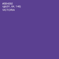 #5B4092 - Victoria Color Image