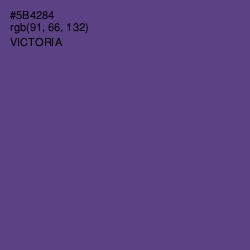 #5B4284 - Victoria Color Image