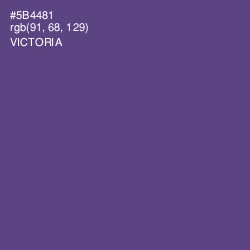 #5B4481 - Victoria Color Image