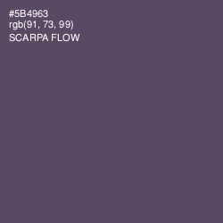 #5B4963 - Scarpa Flow Color Image