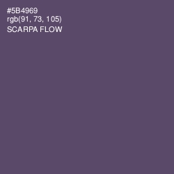 #5B4969 - Scarpa Flow Color Image