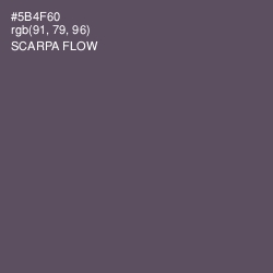 #5B4F60 - Scarpa Flow Color Image